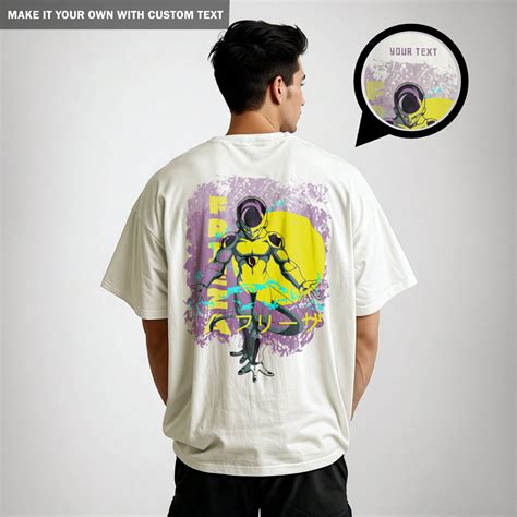 Frieza - Oversized T-Shirt - Men – Rustic Indi Fashion