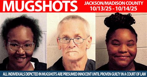 Jackson Mugshots: 10/13/2025 - 10/14/2025 - Talk-N West TN
