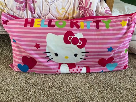 Hello Kitty Pink Decorative Bed Pillows | Mercari