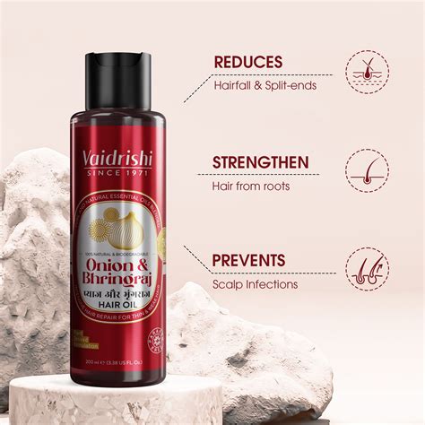 Vaidrishi Hair Oil for Nourishment & Growth Specially Crafted with Oni