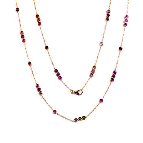 Multi Tourmaline Necklace