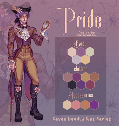 Character Design (Adoptable) - Seven Deadly Sins Series PRIDE , Mara ...