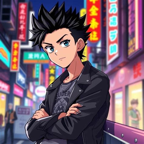 How To Draw Anime Boy With Spiky Hair