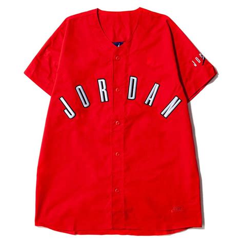 Michael Jordan Jordan NRG Vault Woven Men's Baseball Jersey University ...