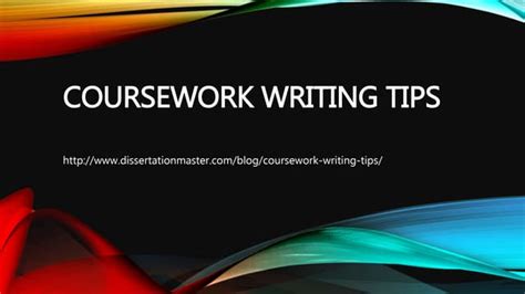 Image result for Coursework Tips