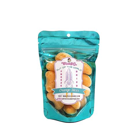 Freeze Dried - Orange Slices - 25g - Pixies Candy Parlour