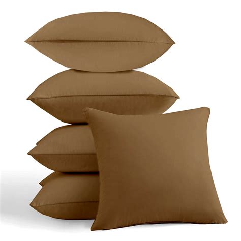 Fibre Soft Filler Cushion Set of 5 Cushion Filler Throw Pillow 24x24 ...