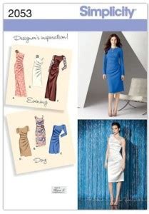 SCP Karen Z Pattern 2053 Misses Dress in 2 Lengths with Bodice ...