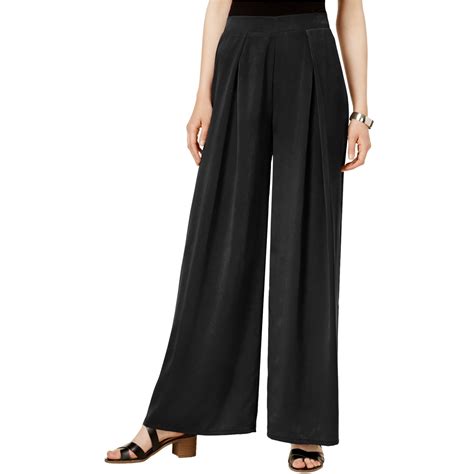 BAR III $59 Womens New 1169 Black Wide Leg Casual Pants M B+B - Walmart.com
