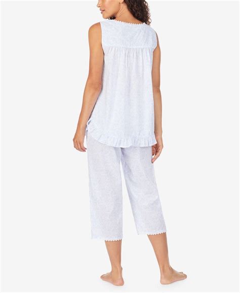 Capri Pajama Set | Cotton capri pajamas, Capri pajama sets, Eileen west