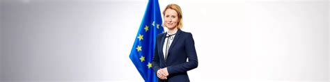 Head shot of Kaja Kallas, the European Union High Representative for Foreign Affairs and Security Policy, and European Commission Vice-President. She is a woman with shoulder-length blonde hair, looking slightly away from the camera.