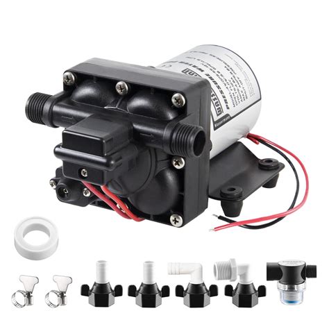 WASSERMANN RV Water Pump 12 Volt DC 3.0GPM 55PSI,Replacement For ...