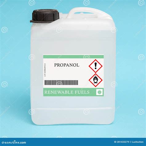 Propanol stock image. Image of industrial, biomass, density - 281433279
