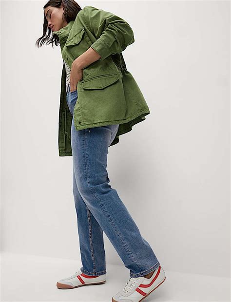 Buy Sienna Straight Leg Jeans with Stretch at Marks & Spencer