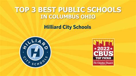 HCSD Recognized as Top 3 Best Public Schools - Hilliard City Schools