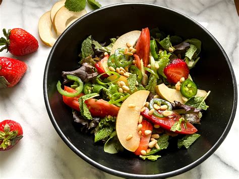 Tangy, Crunchy Asian Pear Salad - Chef and Author Robin Asbell