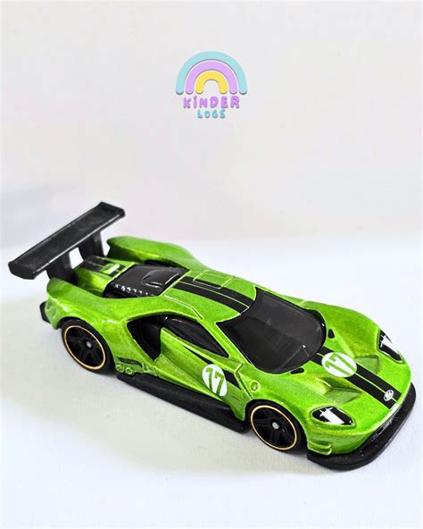 Hot Wheels 2016 Ford GT Race - Green (Used Car) - Buy At Kinder Logs