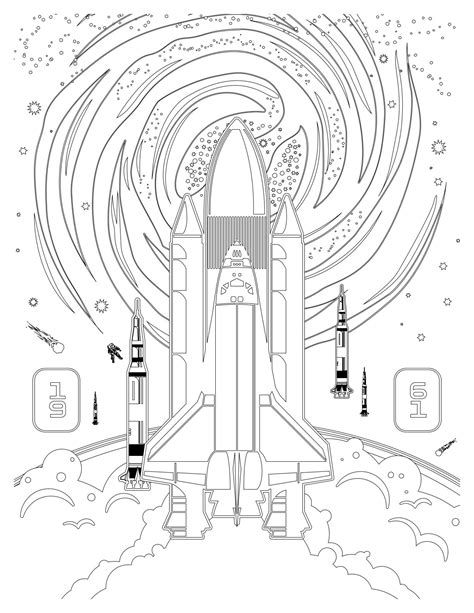 Spacecraft Coloring Pages: Fun and Educational Designs for Kids