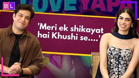 Loveyapa actor Junaid Khan calls THIS habit of Khushi Kapoor 'very ...