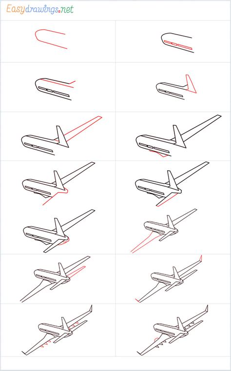 Easy Airplane Drawing Tutorial