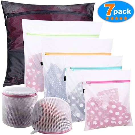 HKEEY Mesh Laundry Wash Bag for Delicates, 7 Pack - Walmart.com