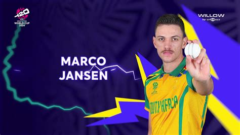 Marco Jansen 3 wickets vs Afghanistan | SA vs AFG Semi Final 1 Match ...
