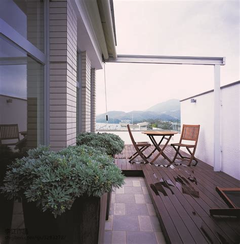 美式阳台样板房图片 – 设计本装修效果图