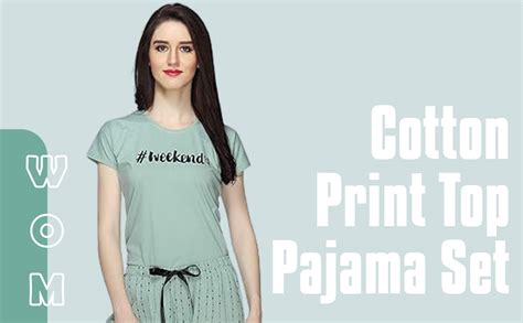 AV2 Women's Cotton All Over Print Night Suit Set (2978CS_Baby Pink_S ...