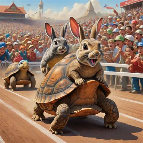 The Great Race Between Rabbit and Tortoise | Story.com