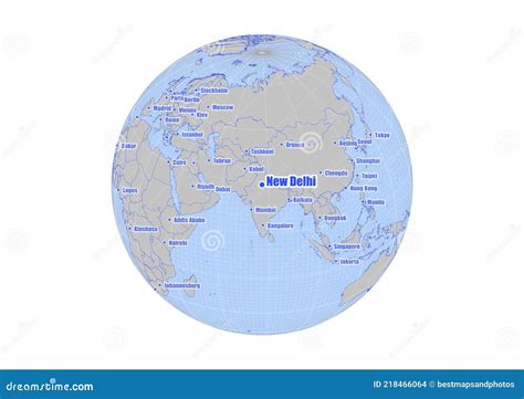 New Delhi Map World New Delhi, India Map Art By City Prints The Map