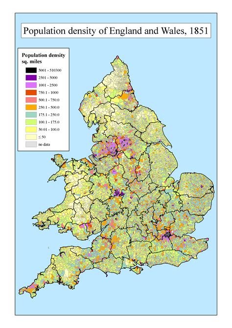 English Towns By Population