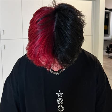 Meika | Halifax Hairstylist 🦝⛓ on Instagram: "🕸️🎸🦇🥀♠️🧯🕷️🩸⛓️ guys this ...