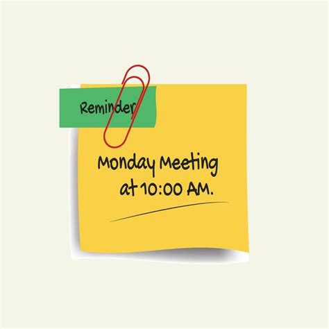Meeting Reminder 的图像结果