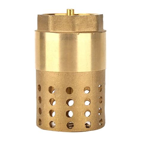 Buy Brass Foot Valve, Check Valve Thread Female One Way Backflow ...