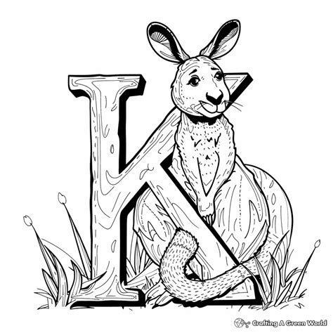 Letter K Coloring Sheet Free Printable Free - Infoupdate.org