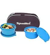 Buy Signoraware Monarch Executive Big Microwave Safe Lunch Box (4 ...