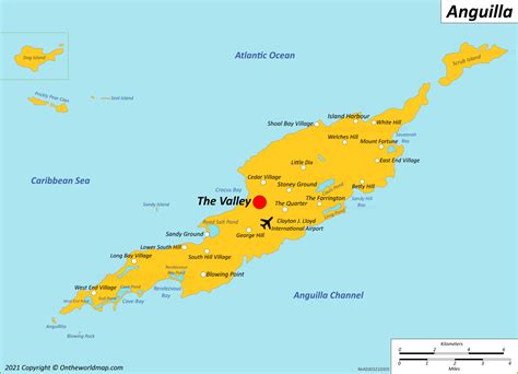 Anguilla Map | United Kingdom | Detailed Maps of Anguilla Island