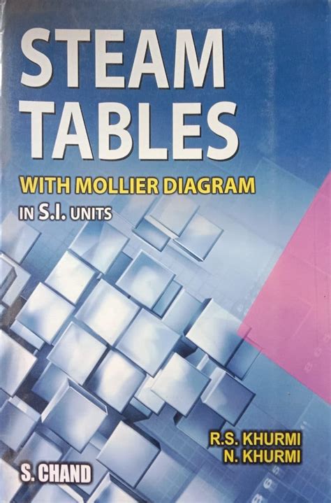 Amazon.in: Buy Steam Tables With Mollier Diagram In S.I.Units Book ...
