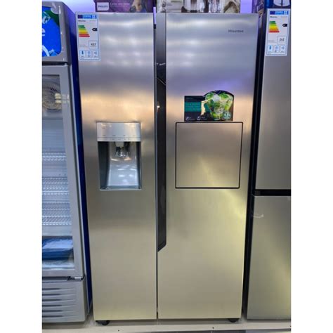 Buy Hisense 700L Side by Side Fridge With Ice Maker & Water Dispenser ...