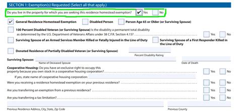 How to fill out Texas homestead exemption form 50-114: The Complete ...