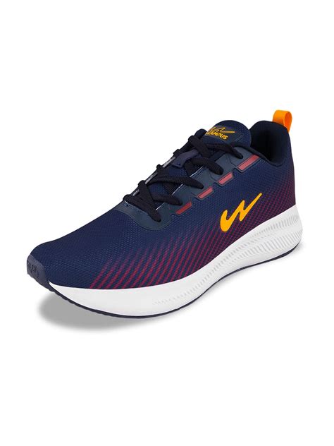 Buy Sports Shoes For Men: Corsa-Blu-Wine | Campus Shoes