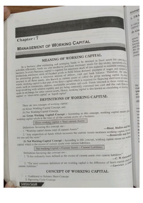 FM Module 5 - Important notes - Bachelor of Business Administration ...