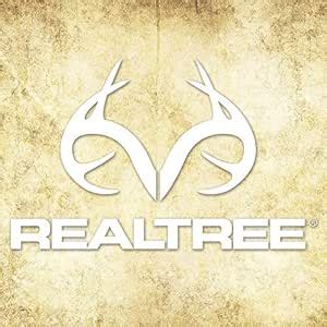 Realtree Camo Graphics RT49WHITE Realtree Antler Logo - Die Cut Decal ...