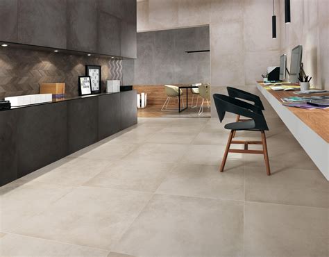 Concrete-Look Porcelain Tiles: - Atlas Concorde Floors