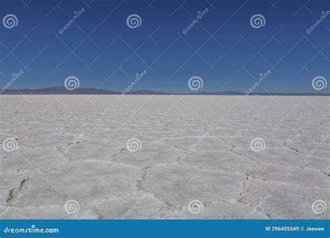 Salinas Grandes Salt Flat in Salta, Andes, North Argentina Stock Image ...