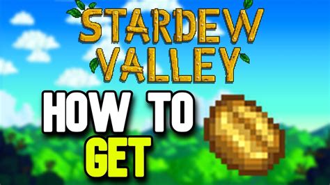 How to Get a Coffee Bean in Stardew Valley - YouTube