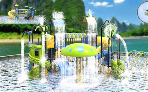 亲子水乐园-儿童玩水设备-水上儿童滑梯-德西亚游乐