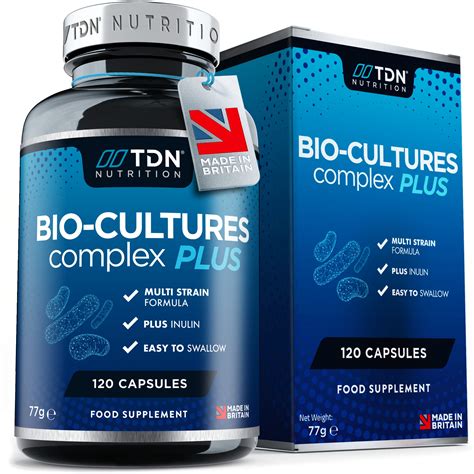 Buy 20 Billion CFU Superior Probiotic -Bio Cultures Complex Plus - 120 ...