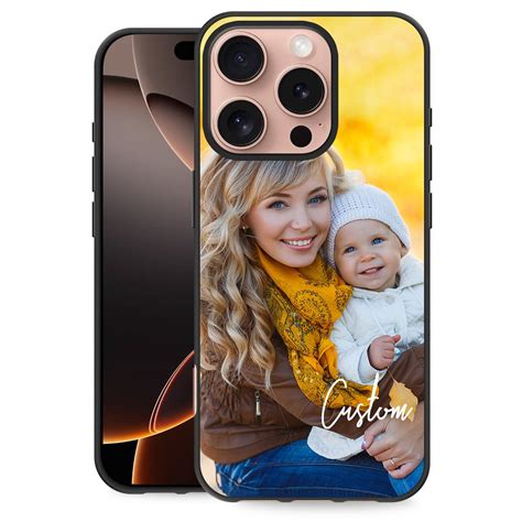 Amazon.com: Custom Case for Apple iPhone 16 Pro Personalized Phone ...