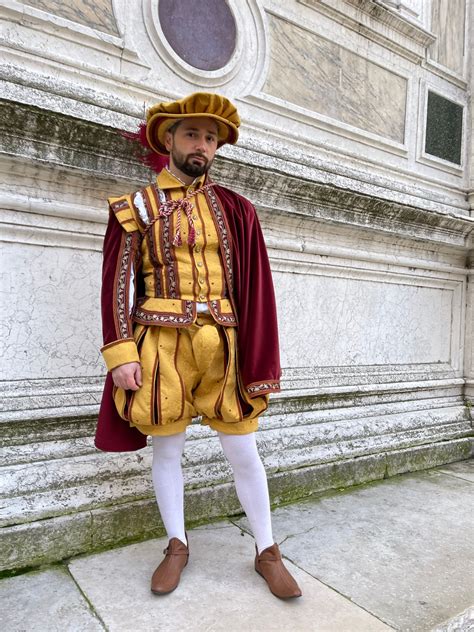 Medieval Costume Men Men's Plus Size Renaissance Tavern Patron Costume